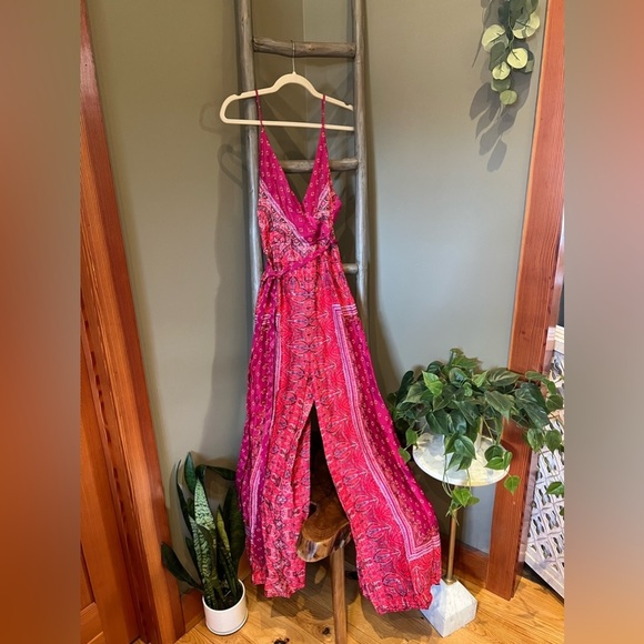 Free People Cabbage Rose Jumpsuit - Picture 4 of 9